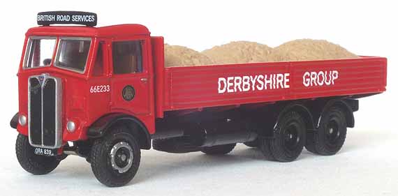 BRS Derbyshire Group AEC Mammoth Major Mark III 3 Axle Dropside Lorry.